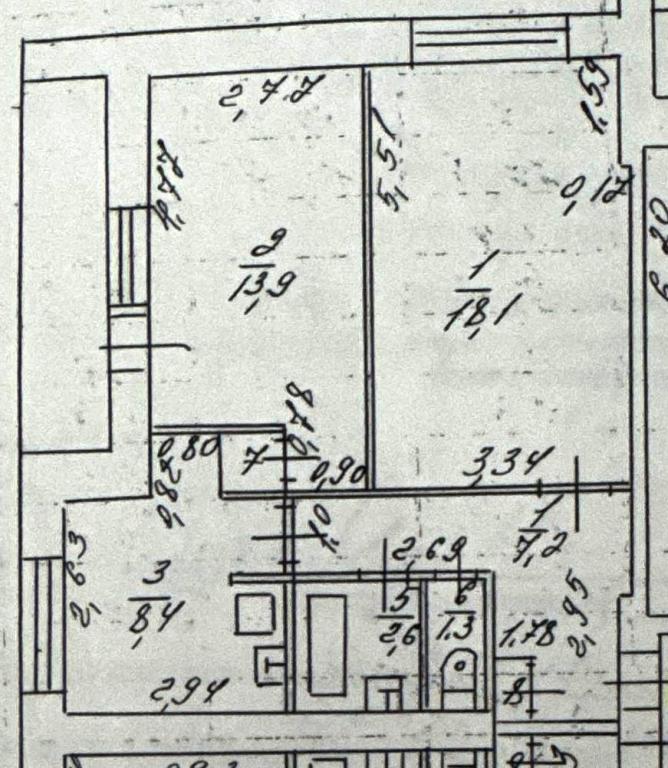 2-комнатная квартира, Моховая, д.11